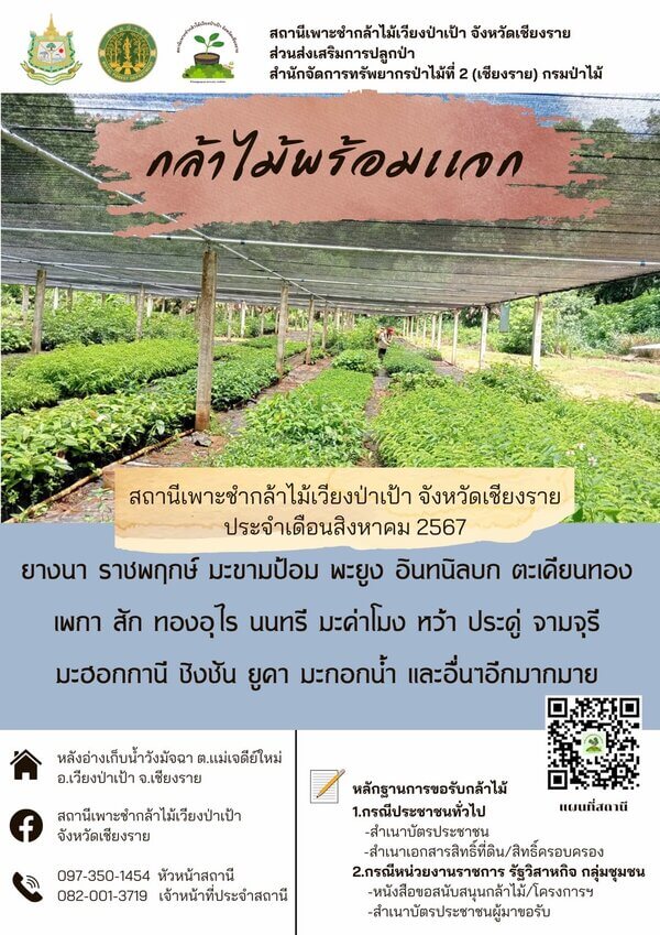 แจกกล้าพันธุ์ไม้อำเภอเวียงป่าเป้า จังหวัดเชียงราย.jpg