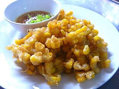 ข้าวโพดทอด