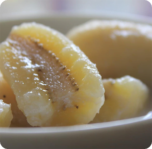 แปรรูปกล้วยน้ำว้า กล้วยไข่ กับเมนูของหวาน กล้วยบวชชี 