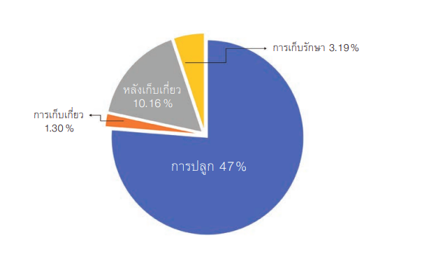 เปอร์เซ็นต์การสูญเสีย