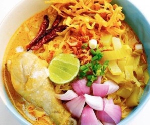 สูตรข้าวซอยไก่ วิธีทำข้าวซอยไก่ภาคเหนือ