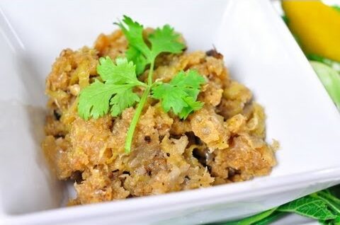 เมนูอาหารเหนือ น้ำพริกแคบหมู