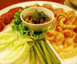 อาหารขึ้นชื่อของภาคเหนือ วิธีทำน้ำพริกหนุ่ม น้ำพริกภาคเหนือ
