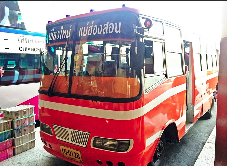 การเดินทางไปปางอุ๋ง รถประจำทาง จากเชียงใหม่ไปปางอุ๋ง รถเมล์เชียงใหม่-แม่ฮ่องสอน
