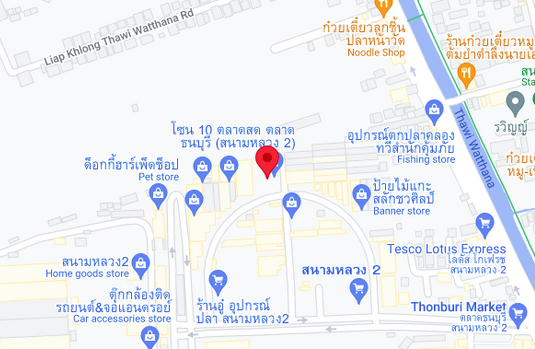 แผนที่ตลาดธนบุรี (สนามหลวง 2)