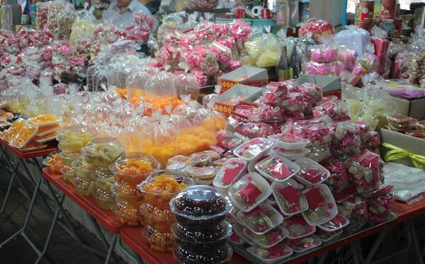 ตลาดศรีเมือง ราชบุรี ร้านขนม