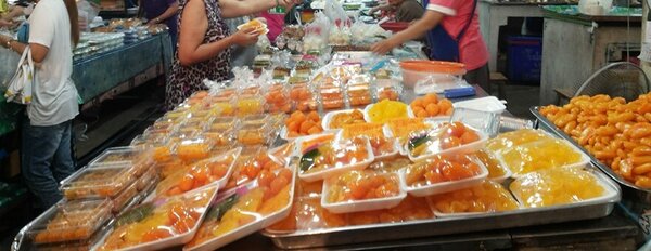 ตลาดเทศบาลอุดรธานี ร้านขนมหวาน