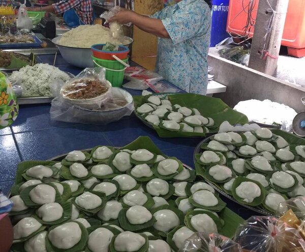 ตลาดสดสิงห์บุรี ร้านขนมหวาน