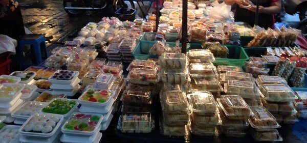 ตลาดเช้านครปฐม ร้านขนมหวาน