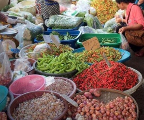 ตลาดสดเทศบาล 1 จ.อุดรธานี ตลาดเปิดทุกวัน เวลา 04.00-12.00 น.