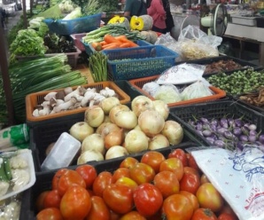 ตลาดเช้า ลำลูกกา ตลาดใหญ่ลำลูกกา จ.ปทุมธานี