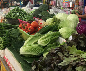 ตลาดเช้าปทุมธานี ตลาดสดเทศบาลปทุมธานี ใกล้กับไปรษณีย์เทศประทุมธานี