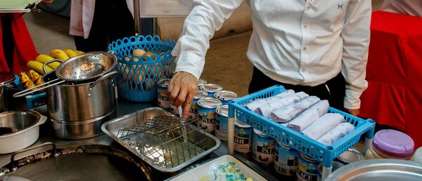 ตลาดสดไฟฟ้า นครชัยศรี ร้านขายโรตี