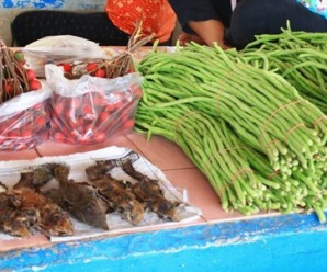 ตลาดสด สกลนคร ตลาดสดเทศบาลตำบลกุดบาก ใกล้กับหมวดทางหลวงกุดบาก