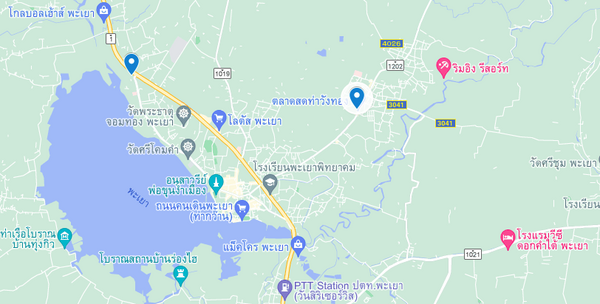 แผนที่ตลาดสดวังทอง