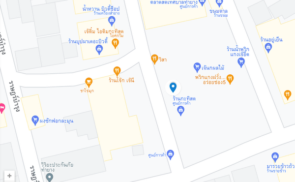 แผนที่ตลาดเทศบาลตำบลท่ายาง จ.เพชรบุรี แผนที่ตลาดเทศบาลตำบลท่ายาง