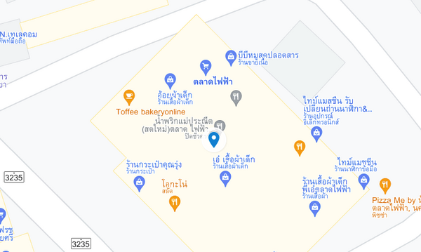 แผนที่ตั้งตลาดไฟฟ้านครชัยศรี แผนที่ตลาดไฟฟ้านครชัยศรี