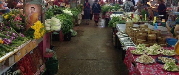 ตลาดสดพรเพชร ตลาดสดมุกดาหาร ตลาดสดพรเพชร
