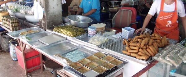 ตลาดสดนครพนม ร้านขนมหวาน