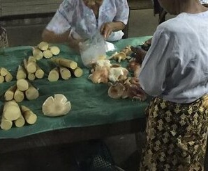 ตลาดสดขุนยวม(ใหม่) จ.แม่ฮ่องสอน ตลาดเช้า เปิดขายทุกวัน เวลา 01.00-07.00 น.