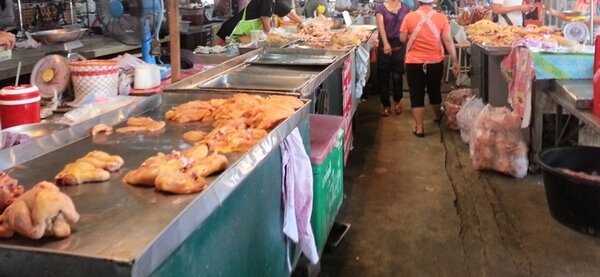 ตลาดเทศบาล 1 ตลาดเช้าพิษณุโลก ร้านของสด