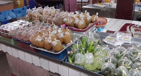ตลาดจอหอ ตลาดสดนครราชสีมา ร้านน้ำพริก