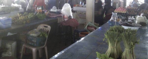 ตลาดบ้านเหล่า ตลาดสดเทศบาลตำบลบ้านเหล่า ร้านผลไม้