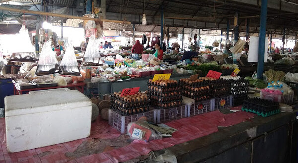 ตลาดเช้าเมืองเลย ร้านผัก