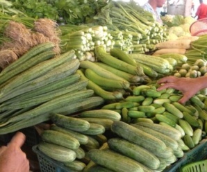 ตลาดเย็นสุราษฎร์ธานี ตลาดสดหน้าศูนย์พัฒนา ใกล้ทางแยกต่างระดับบางกุ้ง (สะพานข้ามแยก)