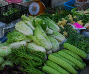 ตลาดเมืองสุโขทัย ตลาดสดเทศบาลเมืองสุโขทัย ใกล้กับวงเวียนหอนาฬิกา สุโขทัย