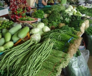 ตลาดสดขอนแก่น ตลาดบางลำภู ใกล้กับพิพิธภัณฑ์ธนารักษ์ จังหวัดขอนแก่น