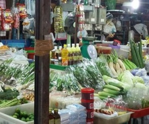 ตลาดสดสมุทรสาคร ตลาดสดทะเลไทย ใกล้กับศูนย์พิสูจสัญชาติ