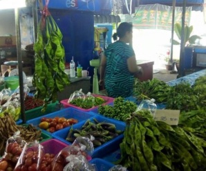 ตลาดสดนครราชสีมา ตลาดสดการเคหะ ใกล้โรงเรียนเคหะประชาสามัคคี