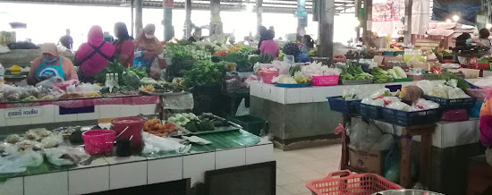 ตลาดสดสตูล ตลาดสดเทศบาลตำบลทุ่งหว้า ร้านผัก