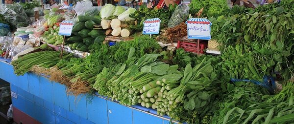 ตลาดอ่อนนุชเฟรชมาร์ท ร้านผักสด