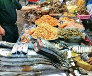 ตลาดเช้าแม่กลอง ตลาดสดเทศบาลเมืองสมุทรสงคราม (ตลาดแม่กลอง)