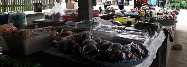 ตลาดเช้าแม่ฮ่องสอน ร้านเครื่องปรุง
