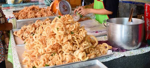ตลาดสดเชียงราย ร้านแคบหมู