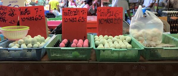 ตลาดสดโคราช ตลาดประปายุคใหม่ ร้านไข่