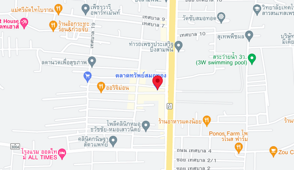 แผนที่ตั้งตลาดทรัพย์สมอทอง จ.เพชรบูรณ์ แผนที่ตลาดทรัพย์สมอทอง