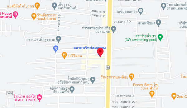 แผนที่ตลาดทรัพย์สมอทอง