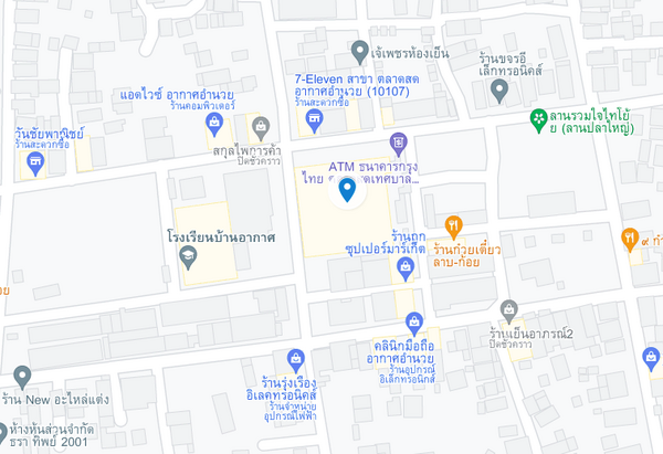 แผนที่ตลาดสดเทศบาล 1