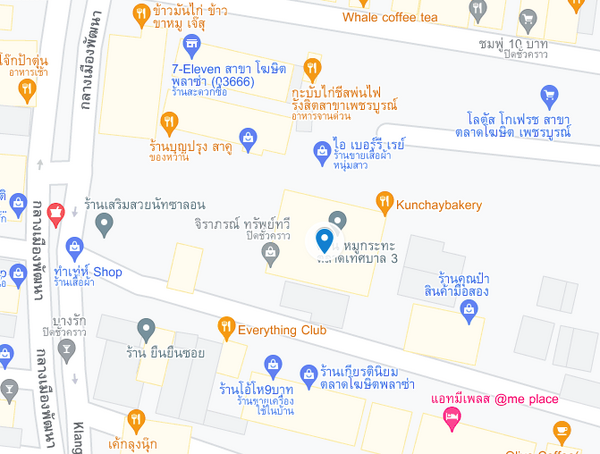 แผนที่ตั้งตลาดสดเทศบาล 3 จ.เพชรบูรณ์ แผนที่ตลาดสดเทศบาล 3