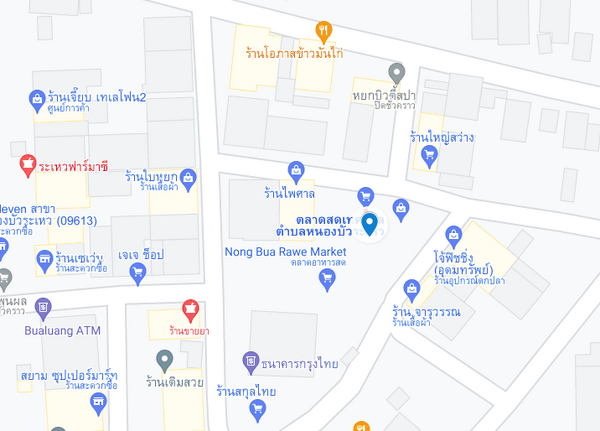แผนที่ตั้งตลาดสดเทศบาลตำบลหนองบัวระเหว จ.ชัยภูมิ แผนที่ตลาดสดเทศบาลตำบลหนองบัวระเหว