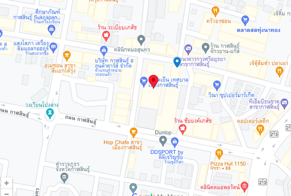 แผนที่ตั้งตลาดสดเทศบาลเมืองกาฬสินธุ์ แผนที่ตลาดสดเทศบาลเมืองกาฬสินธุ์