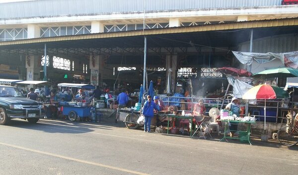 ตลาดกุดชุม ตลาดเช้ายโสธร ตลาดสดกุดชุมพัฒนา