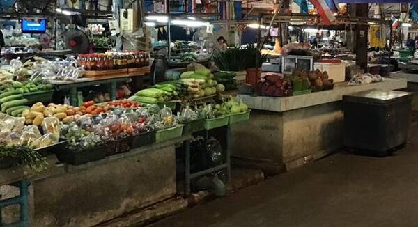 ตลาดสมบูรณ์ ตลาดสดสมุทรสาคร ตลาดสดสมบูรณ์