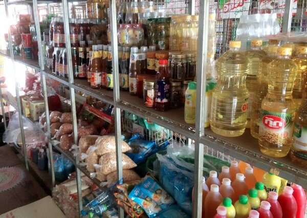 ตลาดสดบุรีรัมย์ ตลาดสดเทศบาลตำบลนิคมปราสาท ร้านของชำ