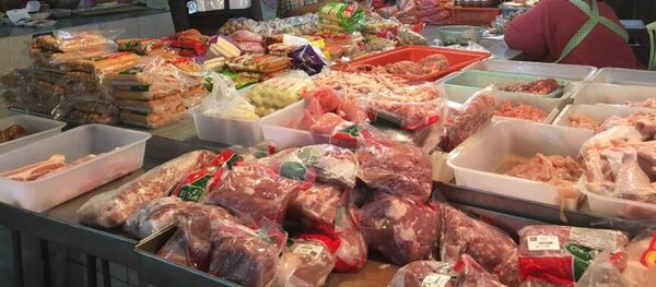 ตลาดสดบุรีรัมย์ ตลาดสุขาภิบาลหนองกี่ (เจริญดี) ร้านของสด