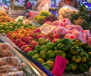 ตลาดสดมหาสารคาม ตลาดสดเทศบาลตำบลโคกพระ ตลาดอยู่ใกล้วัดสุวรรณาวาส